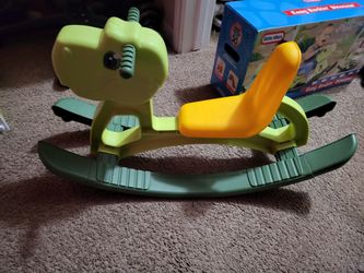 Little tikes easy rocking dinosaur