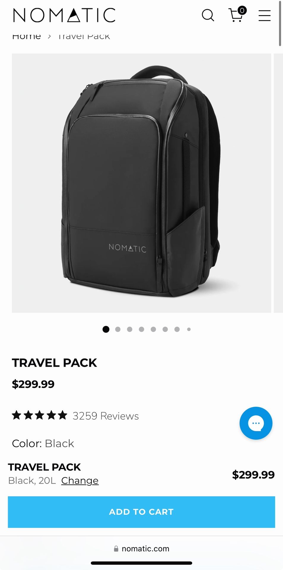 Nomatic Travel Pack
