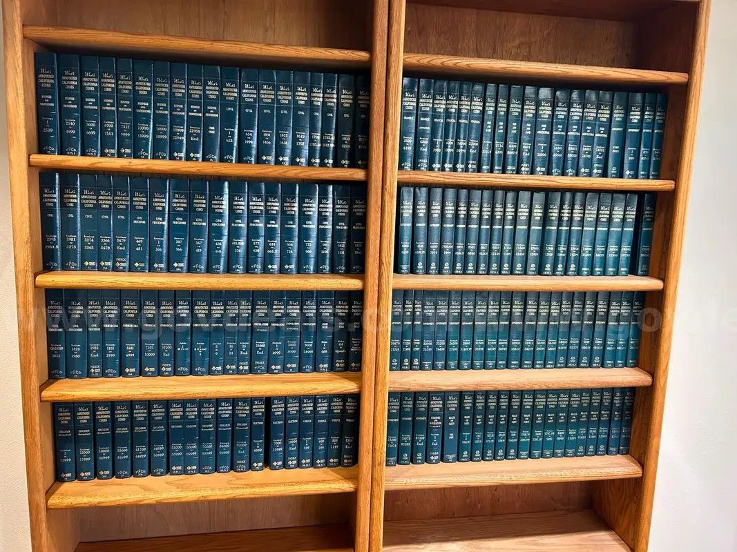 West's Annotated California Codes Large Code Book Set Law Firm Legal Office Reference Books Set Encyclopedia