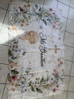Mi Bautizo Backdrop