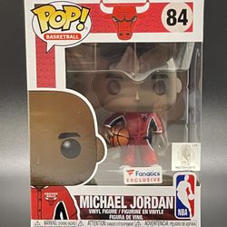 Michael Jordan Funko POP! #84 Chicago Bulls Fanatics EXCLUSIVE