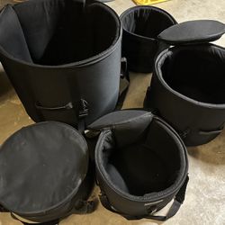 Groove Percussion Padded Drum Case 5pc 100$ OBO