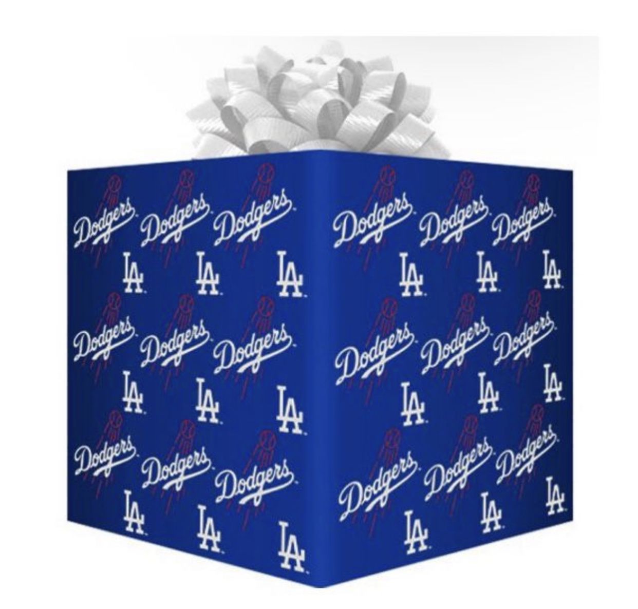 MLB Los Angeles Dodgers Gift Wrapping Paper 3 sheets total