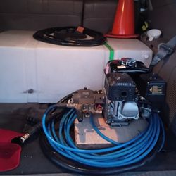 Portable Car Wash Pressure Washer Tank And Hoses