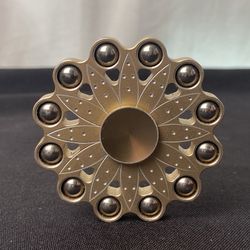 Metal Flower 12 Ball High Performance Professional Fidget Spinner 64 Gram Rare