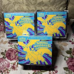 Elite Trainer Box Pokemon Ascended Heroes