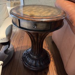 Wood Side Table