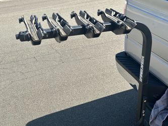 Bike hitch rack by Yakima