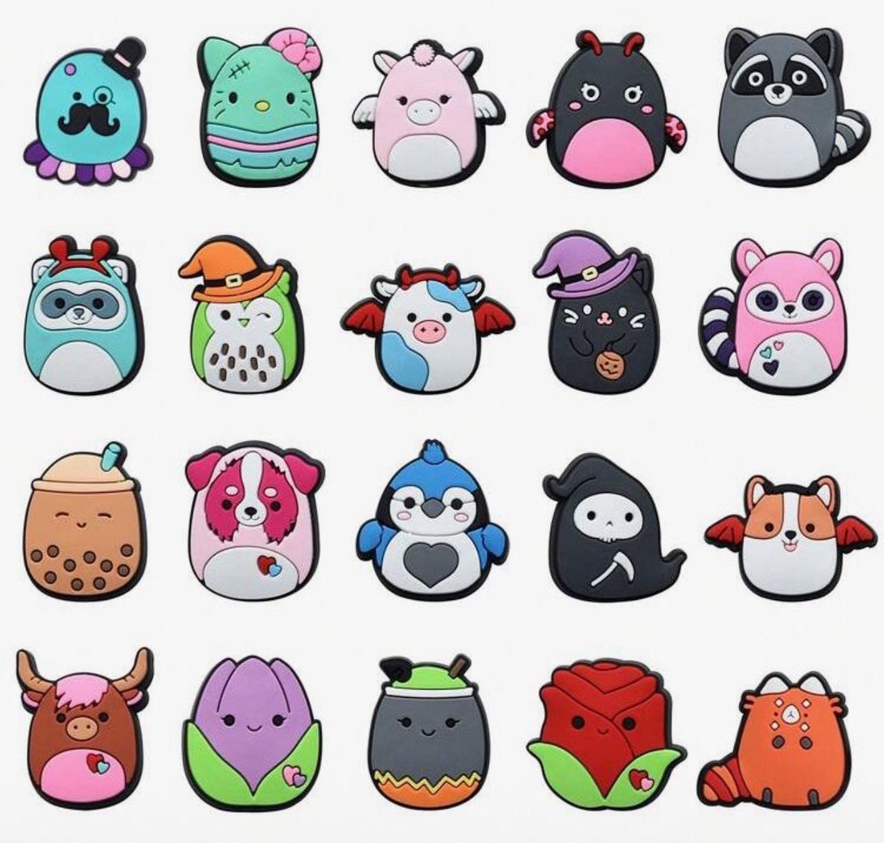 Squishmallow Croc Charms