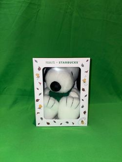 Starbucks x Peanuts Snoopy Plush 2026 - New In Box