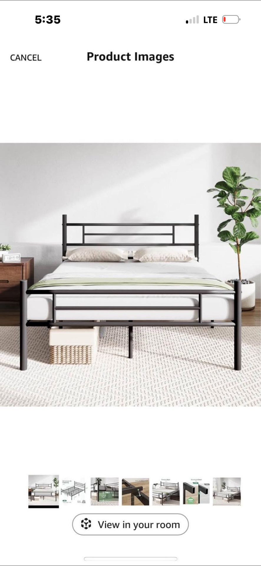 Bed Frame Full Size.