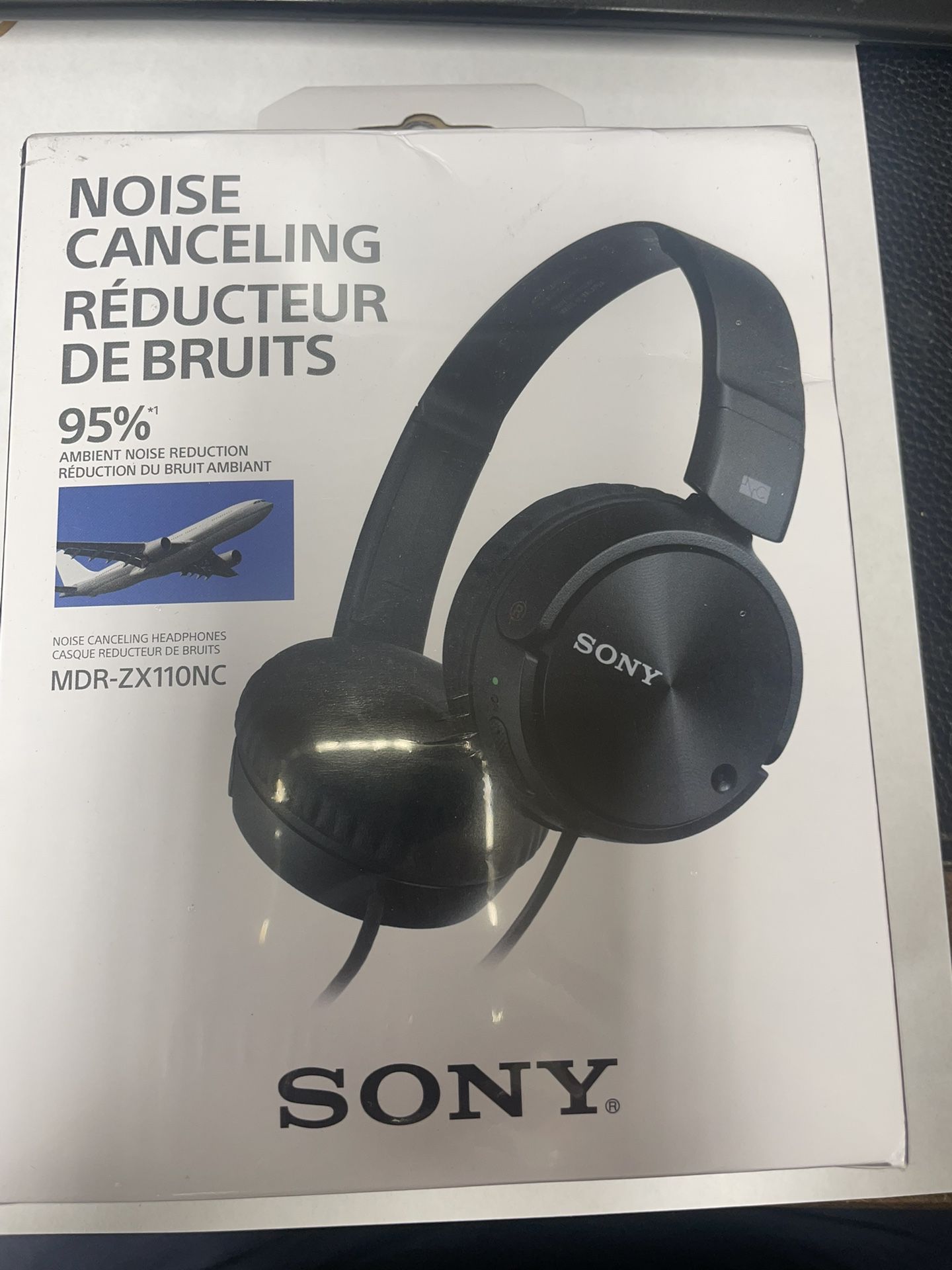 sony noise canceling wired headphones 