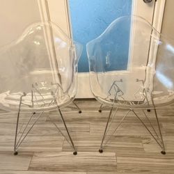 Acrylic Clear Chairs 