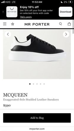 Balmain Tee (Small) And McQueens(size 9) Best Offer 