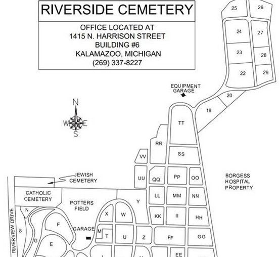 Riverside Cemetery Burial Plot for sale in Riverside Cemetery, Kalamazoo