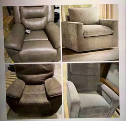 Assorted Accent and Recliner Chairs Lot