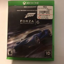 X Box One Forza 6