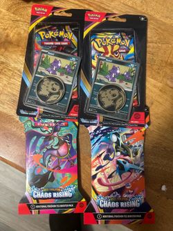 Pokemon Chaos Rising packs