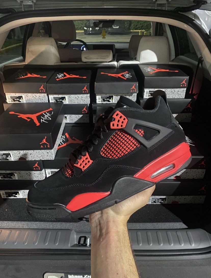 jordan 4 retro red thunder