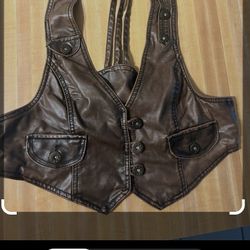 Leather Vest