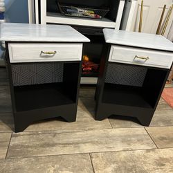 Pair Of Nightstands/ End Tables