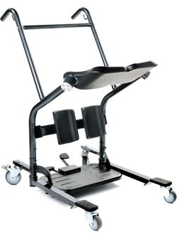 Strong and Steady ™ Stand and Sit Mobility Lift Aid – Easily accommodates moving of patients up to 400 Pounds, safely and comfortably.