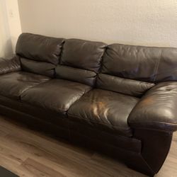 Leather Couch