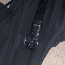 Gucci Belt With Interlocking G Buckle 