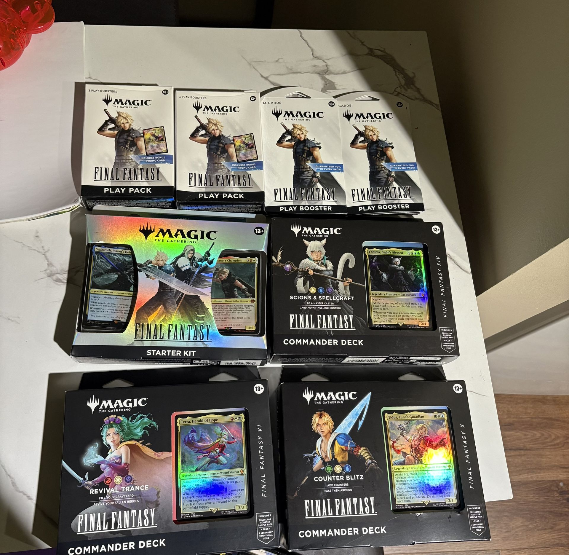 Final Fantasy X MTG Card lot