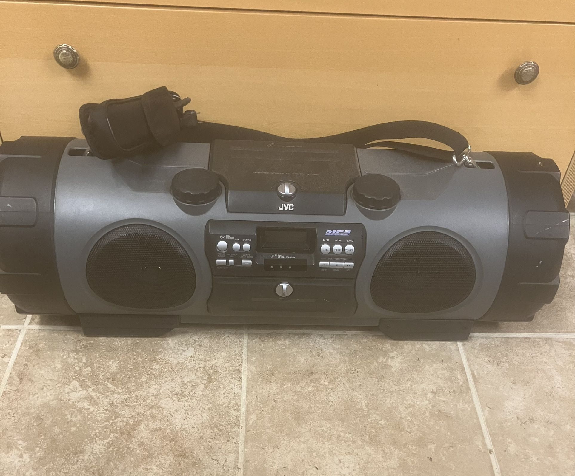 JVC Battery Powered Boom Box