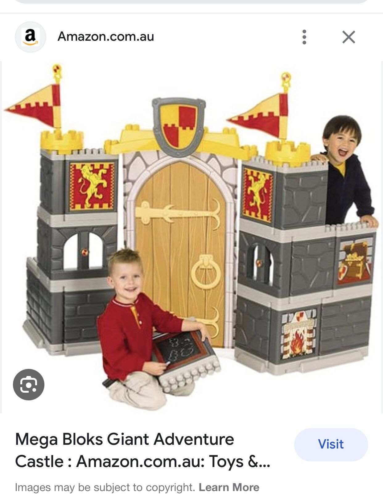 Giant Mega Blocks Castle
