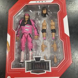 Mattel WWE Ultimate Edition Bret "Hit Man" Hart (Target Exclusive) NIB Wwf