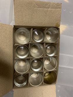 Holiday special Clear glass votive holders for Candles