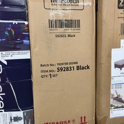 Mid-Back Mesh Office Chair with Rolling Wheels and Adjustable Height, Black , New in box