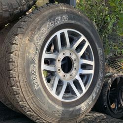 Ford F250 F350 rims and tires