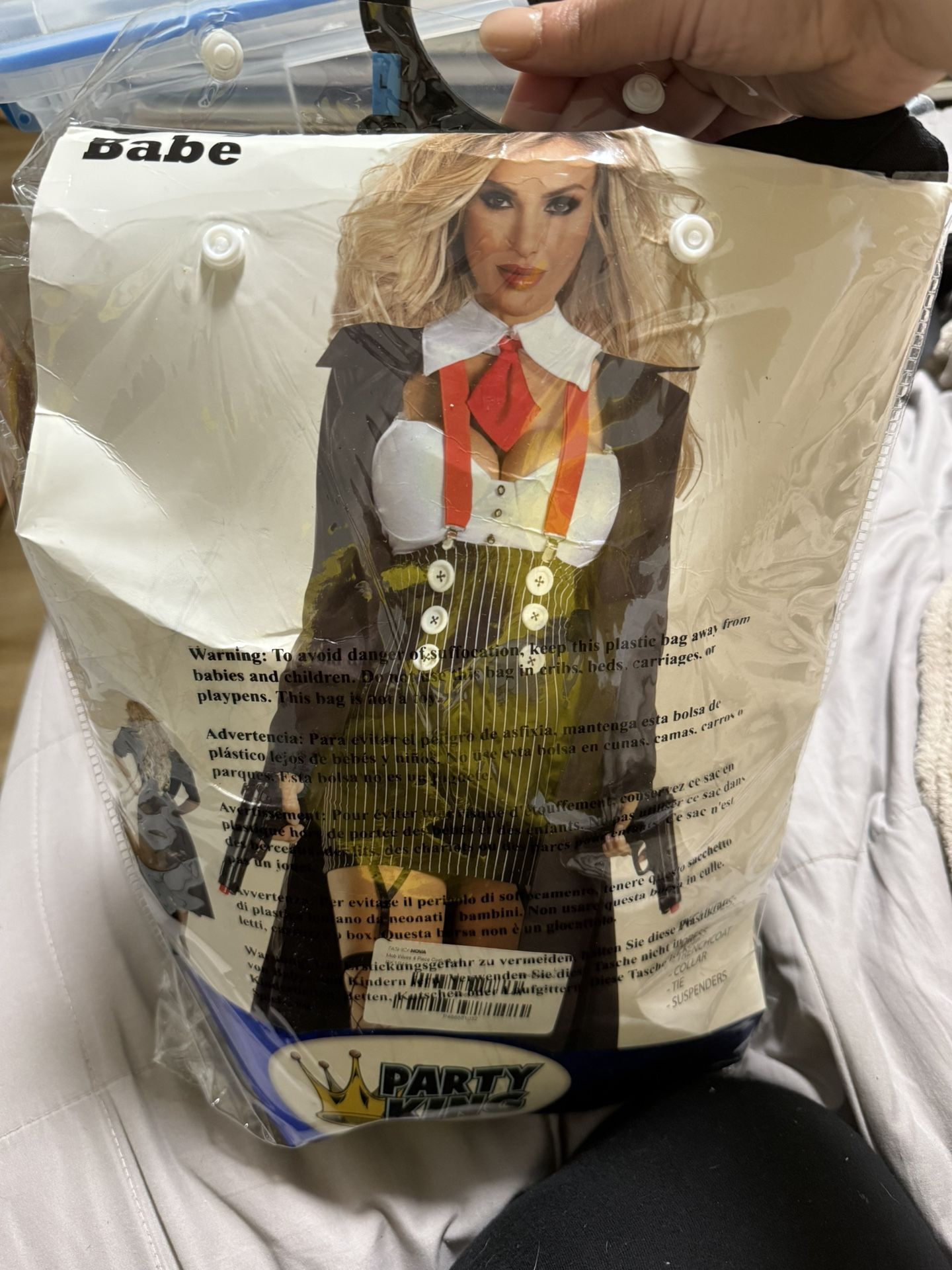 Halloween Gangster Women Costume