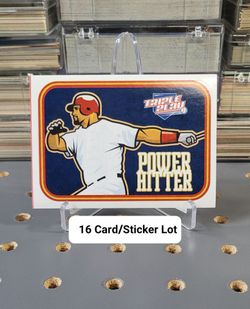 ⚾️ (16) Triple Play Cards/Stickers