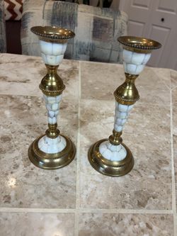 Pair Of Candle Holders
