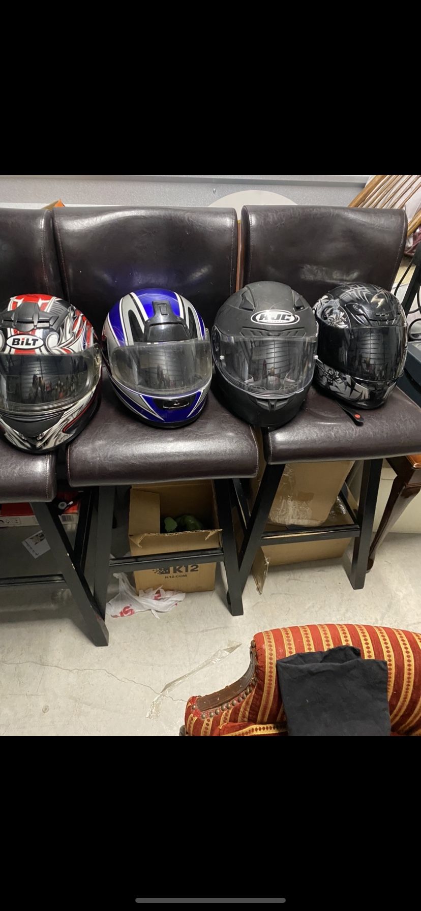 Cascos Motorisado Nuevos Y Usados Diferentes Estilos Diferentes Medidas