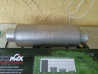 Dynamax 17224 muffler 3.5 inch inlets