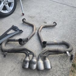C5 Corvette Exhaust Muffler Delete 