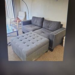 Nice Couch and Ottoman For Sale