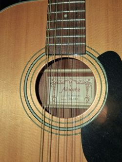 Alvarez 12 string acoustic guitar