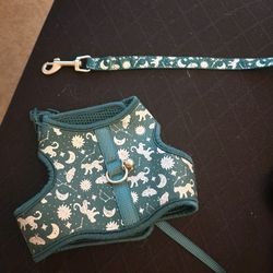 Small Dog Harness And Leash 