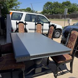 Dining Set Table And 6 Chairs