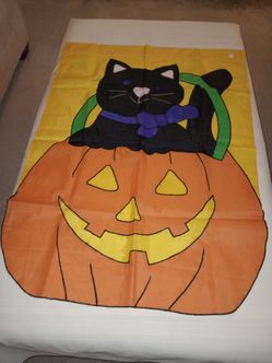 Large 37"× 27" Halloween Banner/Flag