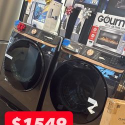 Samsung Front Load Washer And Gas Dryer 
