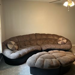 Chocolate Sectional 