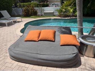 Large bean bag couch