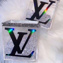 Custom makeup brush holders